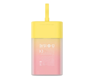 Baseus Powerbank Popsicle 5200mAh 20W z kablem zółto-różowy - 1502078 - zdjęcie 3